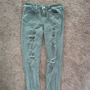 Army Green Jeans